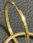 Златни обеци Халки нови 14 карата 585 zlatni obeci halki gold, снимка 6