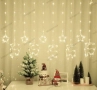 LED лампички и тип завеса в различен цветове с различни фигурки, снимка 7