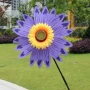 5947 Градинска вятърна въртележка Голямо цвете със слънчоглед, 70 см, снимка 2