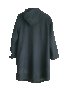 pluz by etage - черно палто с бродерия, снимка 3