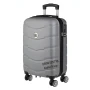 Куфар на колелца-35x21x55.5 см./сив куфар на колелца , снимка 1