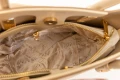 Класическа дамска чанта AMORE Eleonora - Beige, снимка 4
