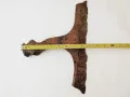 Древна, много стара Военна желязна  бойна брадва, снимка 6