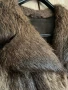 Луксозно дамско палто от естествен косъм от норки – ръчна изработка от цели кожи, снимка 2