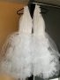 Продавам къса Бяла рокля, снимка 1 - Рокли - 44354726