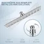 Душ пита KINLIV 30x30 см от неръждаема стомана, снимка 5
