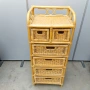 Етажерка , Ратан с 6 чекмиджета 45х35х108см, снимка 1