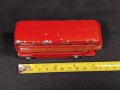 СТАРА РЕТРО МЕТАЛНА КОЛИЧКА АВТОБУС BUDGIE TOY ENGLAND AEC LONDON BUS, снимка 8