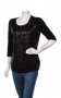 Ефектна блуза с пайети, размер S, снимка 1 - Блузи с дълъг ръкав и пуловери - 39027498