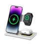 Безжична зарядна станция 3 в 1, снимка 1