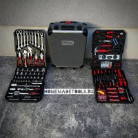 Немски куфар с инструменти 499 части STAHLMAYER - тресчотка, ключове, отвертки, снимка 1 - Гедорета - 38706969