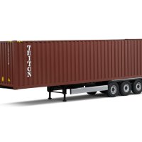 Полу-ремарке Container TRITON - мащаб 1:24 на Solido моделът е нов в кутия, снимка 3 - Колекции - 42920769