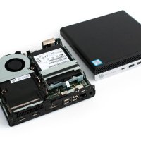 Настолен компютър HP EliteDesk 800 G3 Mini i5-6500T/8GB/256GB, снимка 2 - Работни компютри - 42523428