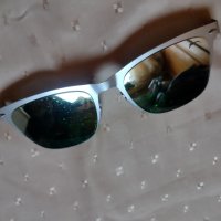 Плаки за слънчеви очила Ray-Ban огледални в сиво , снимка 1 - Слънчеви и диоптрични очила - 42880896