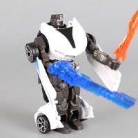 Детски метален трансформърс кола - робот, снимка 3 - Коли, камиони, мотори, писти - 42120165