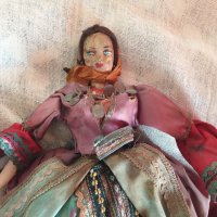 Стара колекционерска парцалена кукла от началото на миналия век, снимка 5 - Антикварни и старинни предмети - 40649084