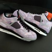 Nike Air Jordan 4 Retro Zen Master Purple Galaxy Нови Оригинални Обувки Маратонки Кецове Размер 39, снимка 3 - Кецове - 38339899