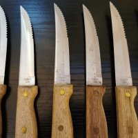 Шест броя японски ножове Barclay forge , снимка 3 - Антикварни и старинни предмети - 39829874