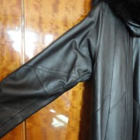 Дамско кожено палто, снимка 6 - Палта, манта - 34434800