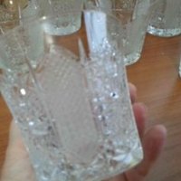 Кристални чаши  Зорница лукс, снимка 3 - Антикварни и старинни предмети - 35509878