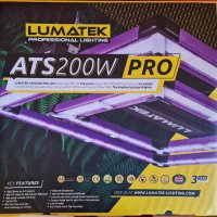LED панел Lumatek ATS Pro 200W - купен през Юни 2023 - пълен комплект!, снимка 6 - Лед осветление - 44478921