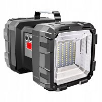 Акумулаторен LED фенер, 7 режима на работа,Мощен, POWERBANK, снимка 4 - Прожектори - 37968164