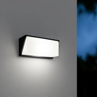EBION E27 Max 20W LED стенна градинска лампа IP 44, тъмно сива, снимка 1 - Лед осветление - 42824821