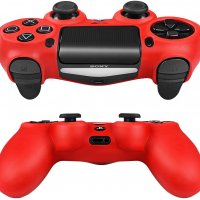 PS4 Силиконов бъмпер за DUALSHOCK®4 контролер в син цвят, снимка 8 - PlayStation конзоли - 30888271