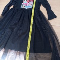 Детска рокля трико и тюл с дълъг ръкав, снимка 5 - Детски рокли и поли - 42532649