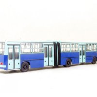 Ikarus 280.33 съчленен градски автобус 1975 - мащаб 1:43 на Съветски Автобуси моделът е нов в кутия, снимка 3 - Колекции - 32312651