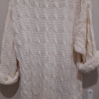 Пуловер ръчно плетен, снимка 6 - Блузи с дълъг ръкав и пуловери - 38735516