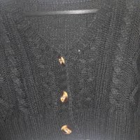 Къса плетена жилетка Shein , снимка 3 - Жилетки - 44246288