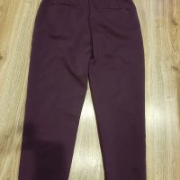 Стилен лилав панталон над глезена висока талия , снимка 7 - Панталони - 39977468