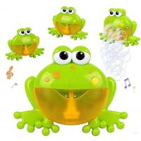 Bubble Frog музикална машинка за балончета, снимка 1 - Музикални играчки - 31678366