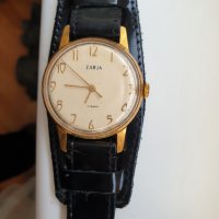 Мъжки позлатен часовник Zaria 17 jewels, снимка 5 - Антикварни и старинни предмети - 39709665