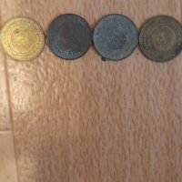 4 броя монети с номинал от 2 стотинки, от  1974, 1988, 1989 и 1990 години. , снимка 1 - Нумизматика и бонистика - 36681047