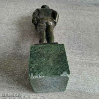 Авторска метална статуетка на Ленин, снимка 6 - Статуетки - 44651427