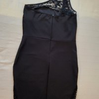 Малка черна рокля на MOHITO р-р L, снимка 2 - Рокли - 42421226