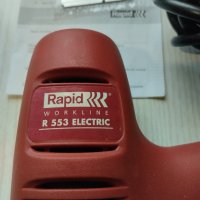 Комбиниран електрически такер RAPID R553, снимка 5 - Други инструменти - 44421705