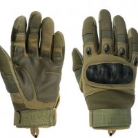 тактически ръкавици с протектори airsoft самозащита стрелба лов, снимка 8 - Екипировка - 37621073