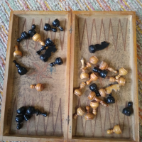 Дървен шах , снимка 3 - Шах и табла - 44728264