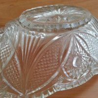 Ретро стъклена купа фруктиера гондола, снимка 8 - Аксесоари за кухня - 29292488