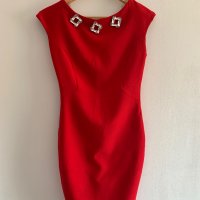 Fervente красива червена рокля, снимка 5 - Рокли - 29085333