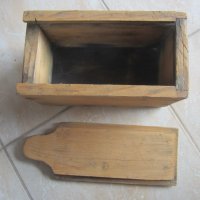 Стара дървена кутия, снимка 8 - Други ценни предмети - 29121072