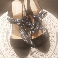 Елегантни дамски токчета сандали CH Creation, 41 номер, снимка 11 - Дамски обувки на ток - 35231192