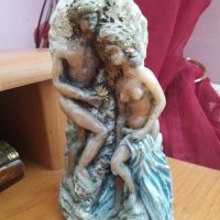 Сувенир свещ статуетка Ромео и Жулиета от камък и восък, снимка 3 - Статуетки - 36874288