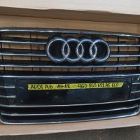 Решетка в бронята оригинална Audi A6 14-18г , снимка 3 - Части - 40247241