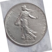 1 франк Франция 1961, снимка 1 - Нумизматика и бонистика - 32080795