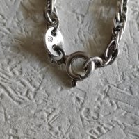 Сребърен синджир с висулка (201), снимка 6 - Колиета, медальони, синджири - 42863185