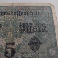 Райх банкнота - Германия - 5 марки / 1917 година- 17952, снимка 9 - Нумизматика и бонистика - 31019905